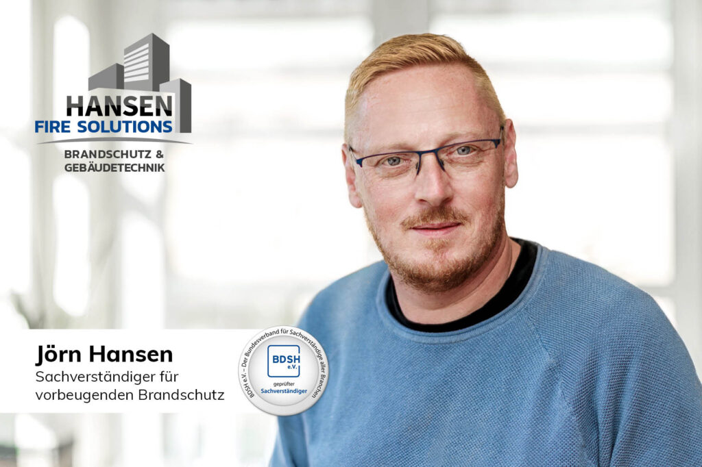 Jörn Hansen, Sachverständiger für vorbeugenden Brandschutz